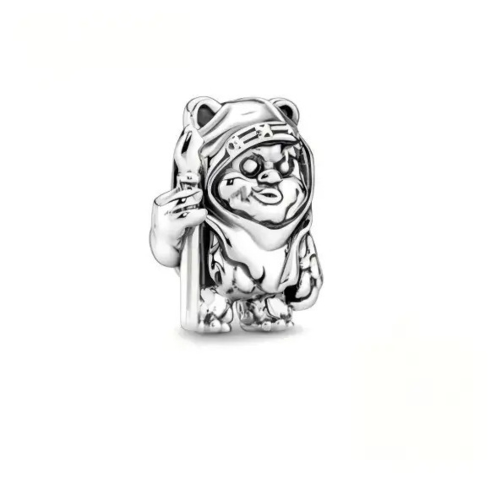 Pandora Sterling Silver 925 Star Wars Ewok Bracelet Charm